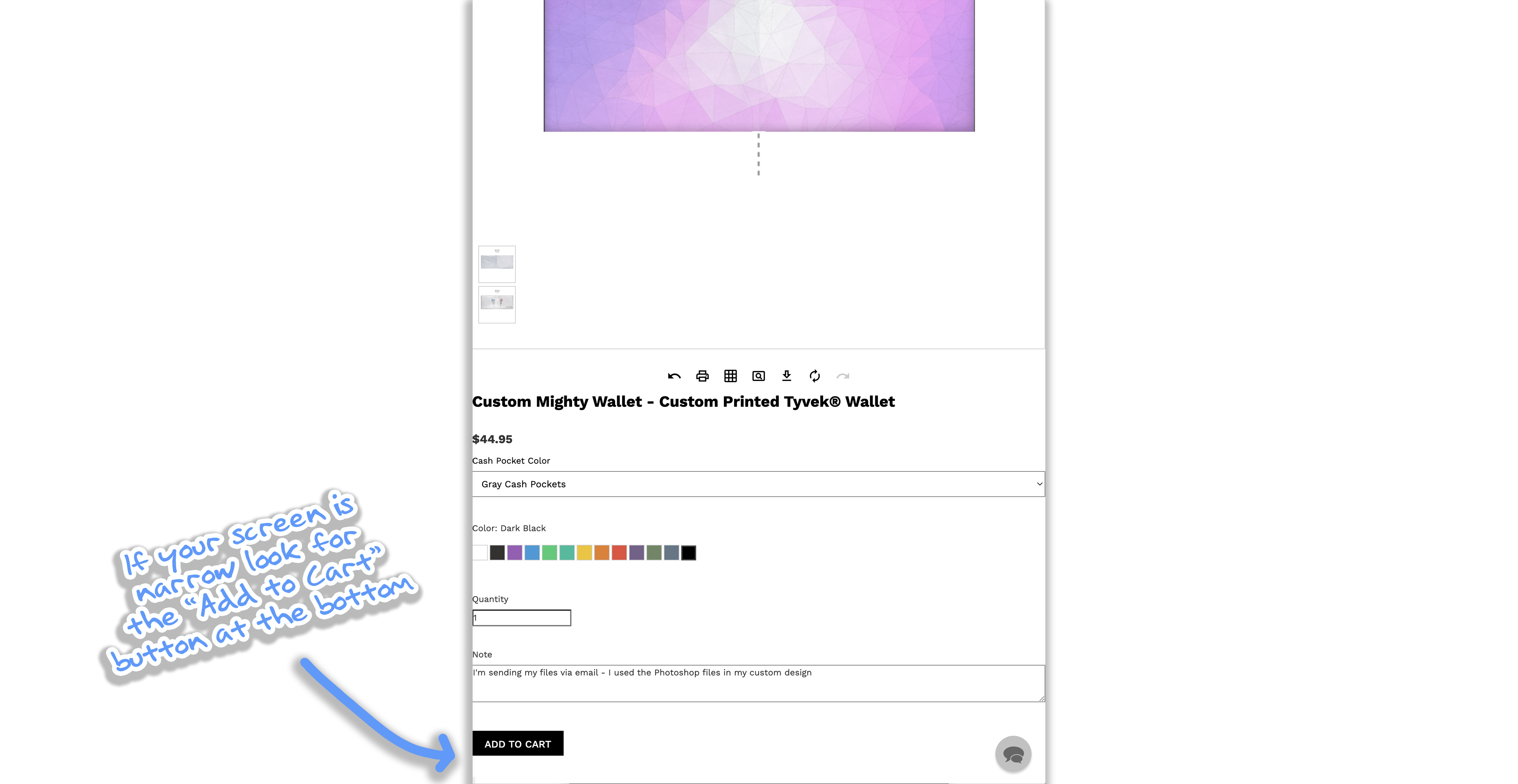 desktop with a narrow screen has add to cart at bottom.png